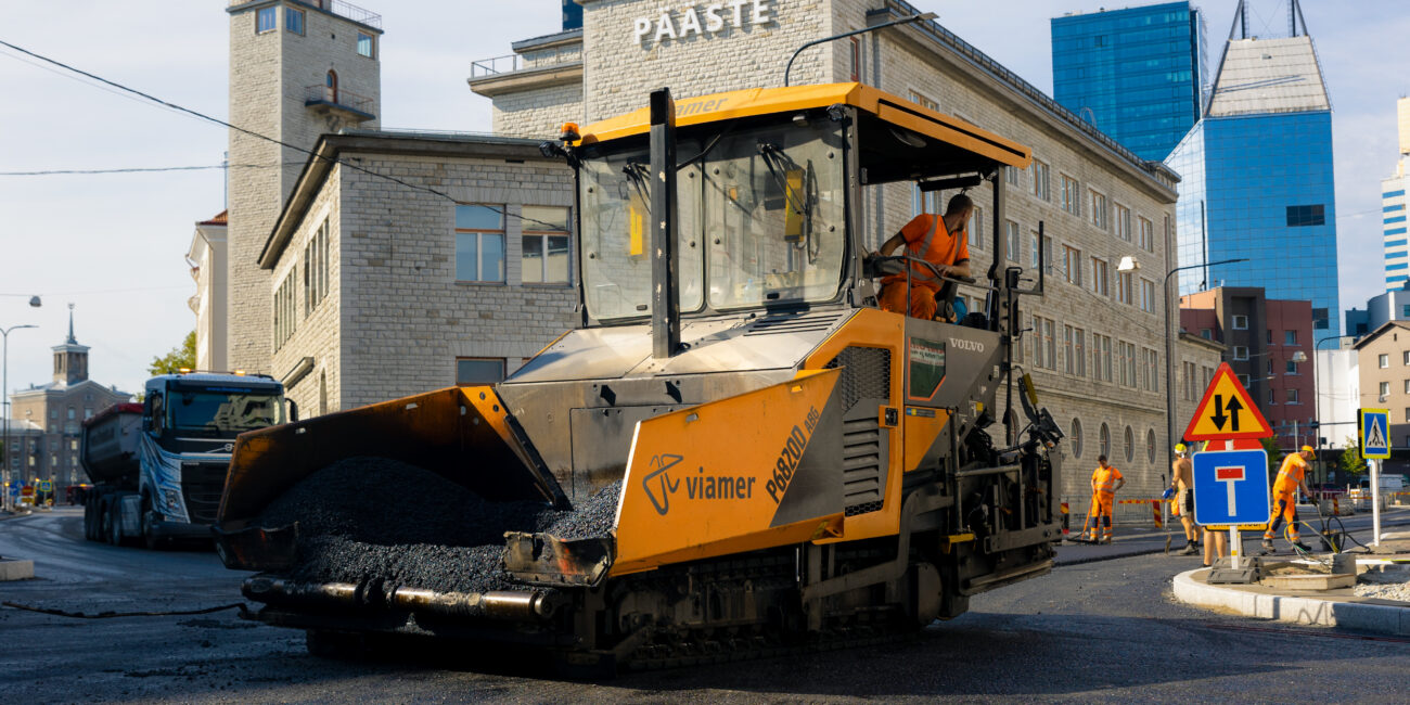 Viamer - asfaldi paigaldamine - teenusfoto